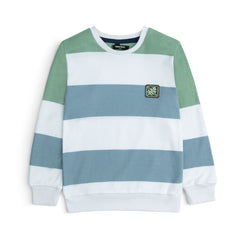 Sweatshirt Crew Neck Striped