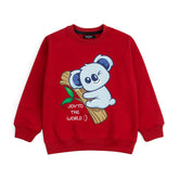 Sweatshirt Joy to the World koala