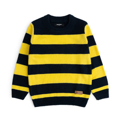 Sweater Striped Knitted