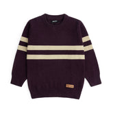 Boys Knit Sweater With Stripes