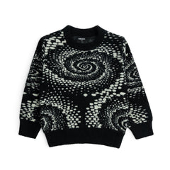 Boys Sweater Galaxy Spiral