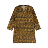 Girl's Floral Print Courtrai Kurta