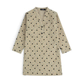 Girl's Heart and Polka Dot Courtrai Kurta