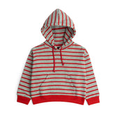 Boys' Striped Pullover Hoodie