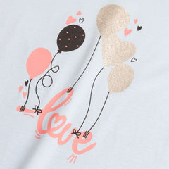 T-SHIRT BALLOON PRINTED