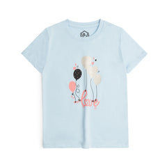 T-SHIRT BALLOON PRINTED