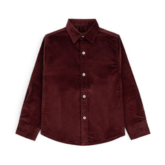 Boys Premium Velvet Shirt