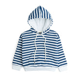 Boys' Striped Pullover Hoodie