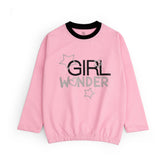 GIRLS SWEATSHIRT GIRL WONDER