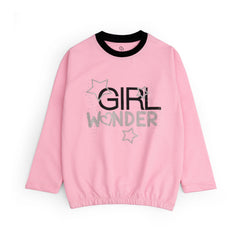 GIRLS SWEATSHIRT GIRL WONDER
