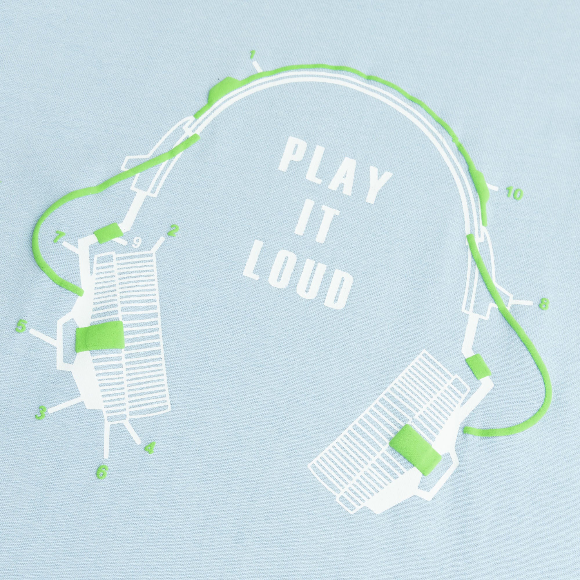 T-SHIRT & SHORT PLAY IT LOUD