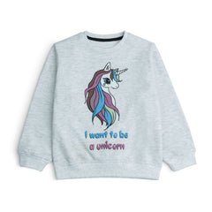 Sweatshirt I Want To Be A Unicorn