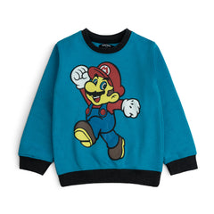 Sweatshirt Kids Fun Character Mario