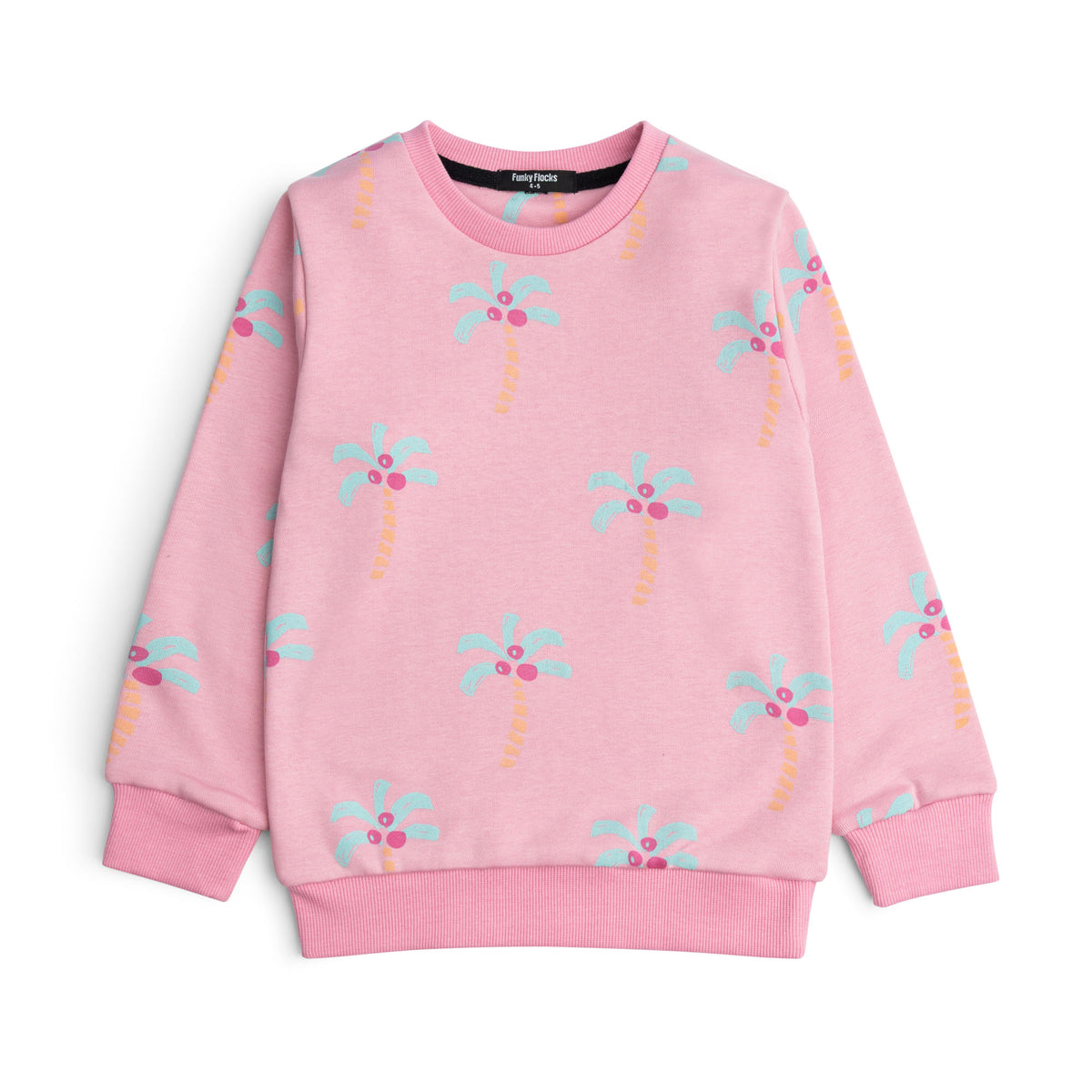 Sweatshirt Tropical Palm Tree Graphic