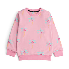 Sweatshirt Tropical Palm Tree Graphic