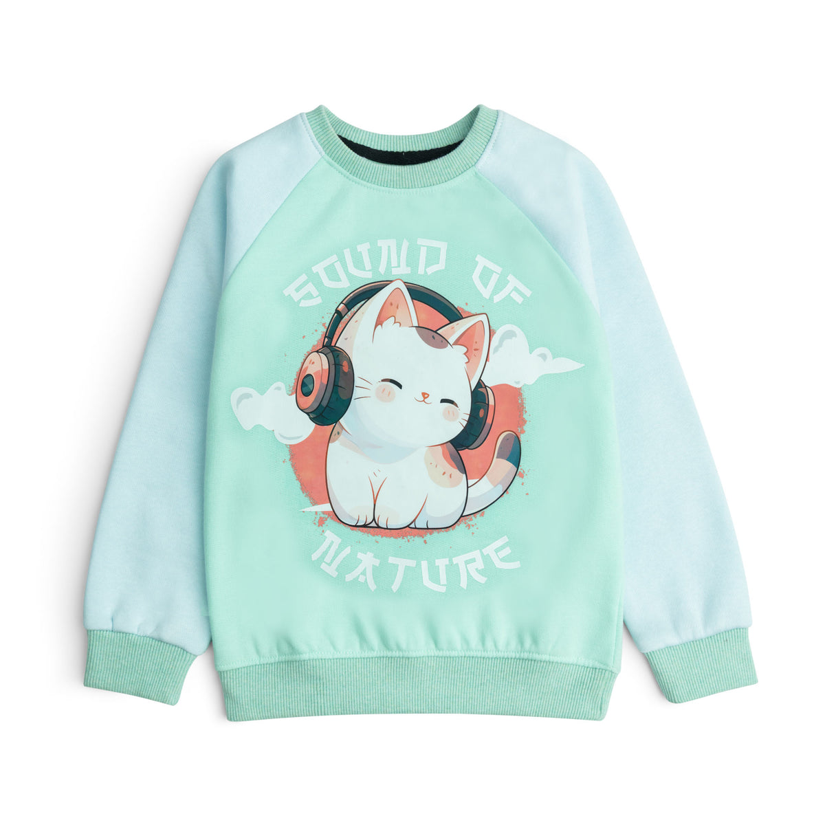 Sweatshirt Cat Kids Fun Character