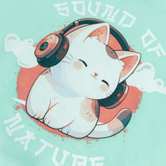 Sweatshirt Cat Kids Fun Character