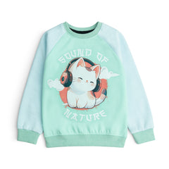 Sweatshirt Cat Kids Fun Character