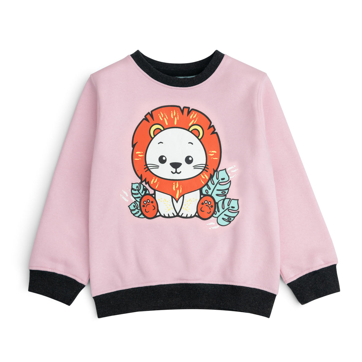 Sweatshirt Cute Lion Graphic
