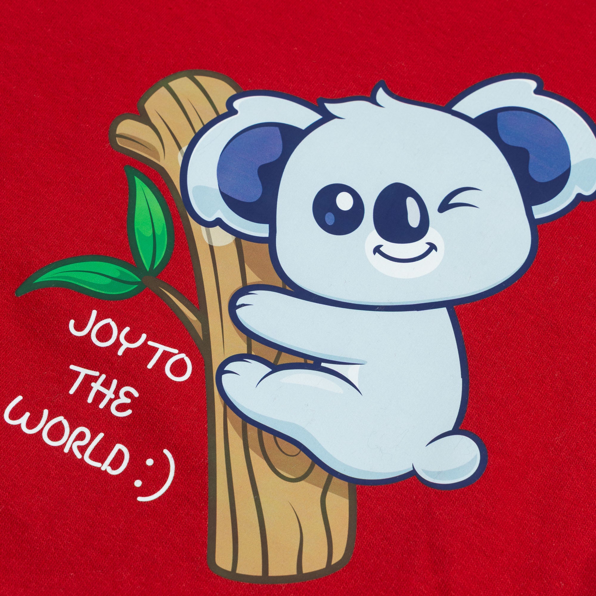 Sweatshirt Joy to the World koala