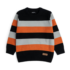 Sweater Striped Knitted