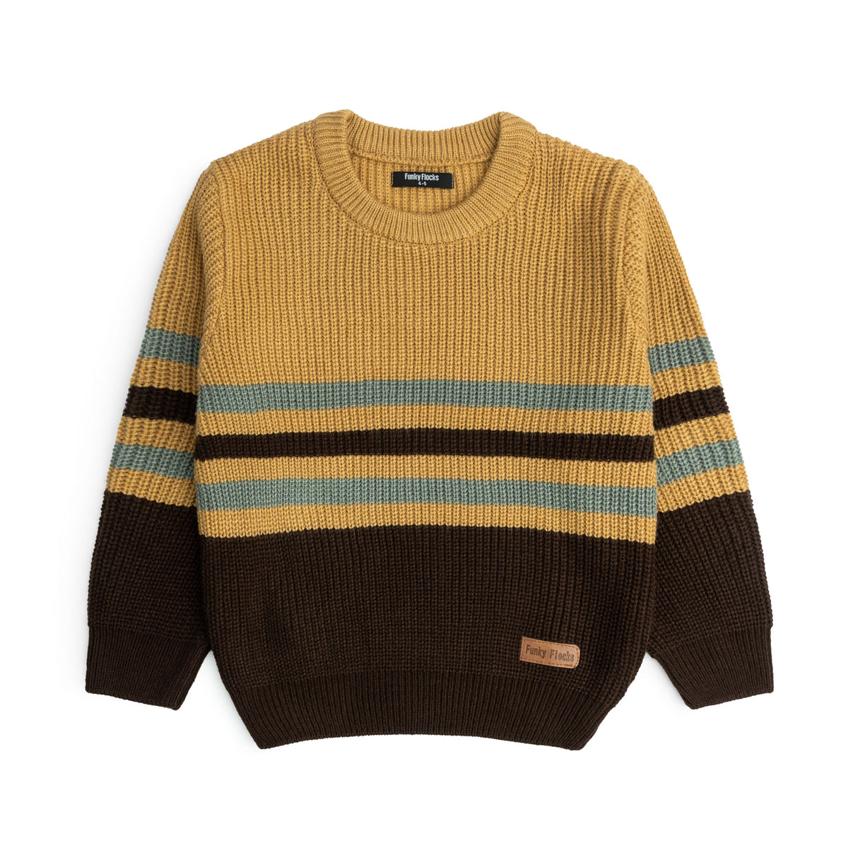 Boys Sweater Multicolor Stripes