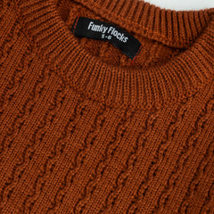 Boys Sweater Textured Knit