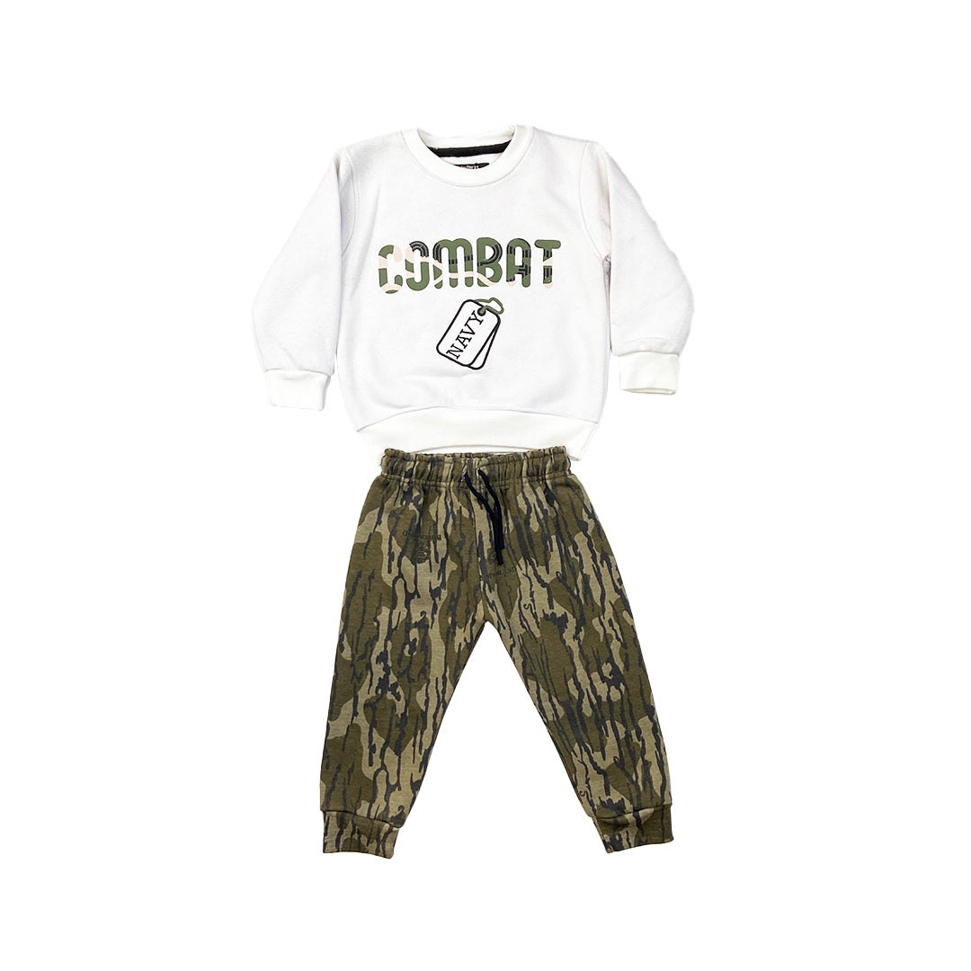 Funky Flocks FLEES TRACK SUIT WHITE