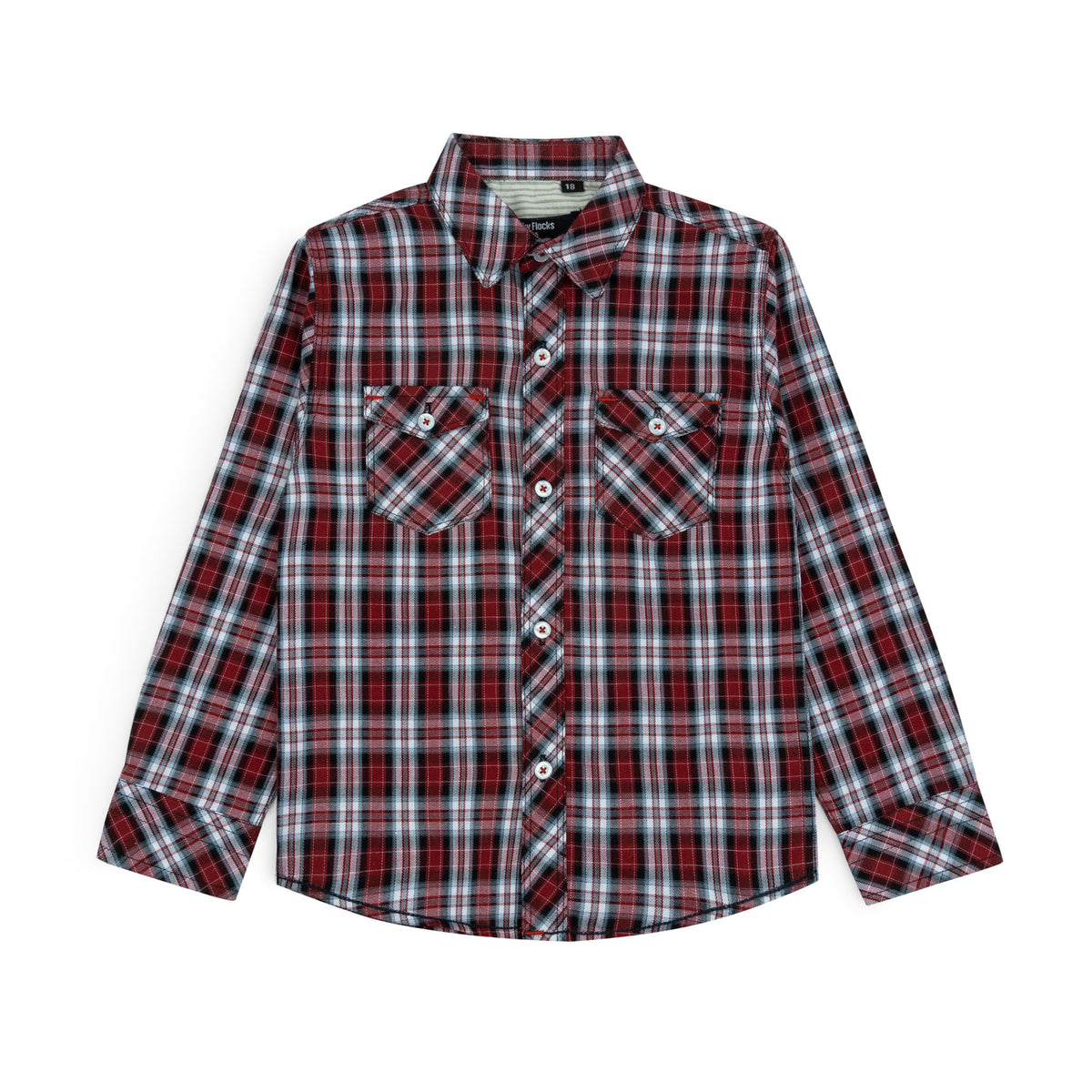Boys Checkered Casual Shirt
