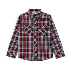 Boys Checkered Casual Shirt