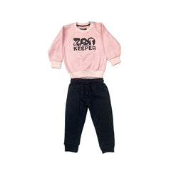 Funky Flocks FLESS TRACK SUIT PINK 3-4