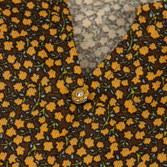 Girl's Floral Print Courtrai Kurta