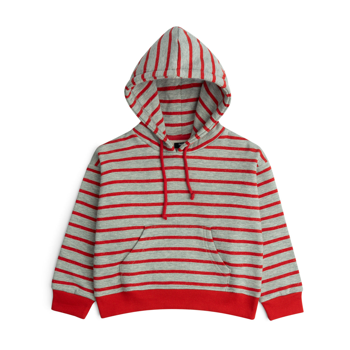 Boys' Striped Pullover Hoodie
