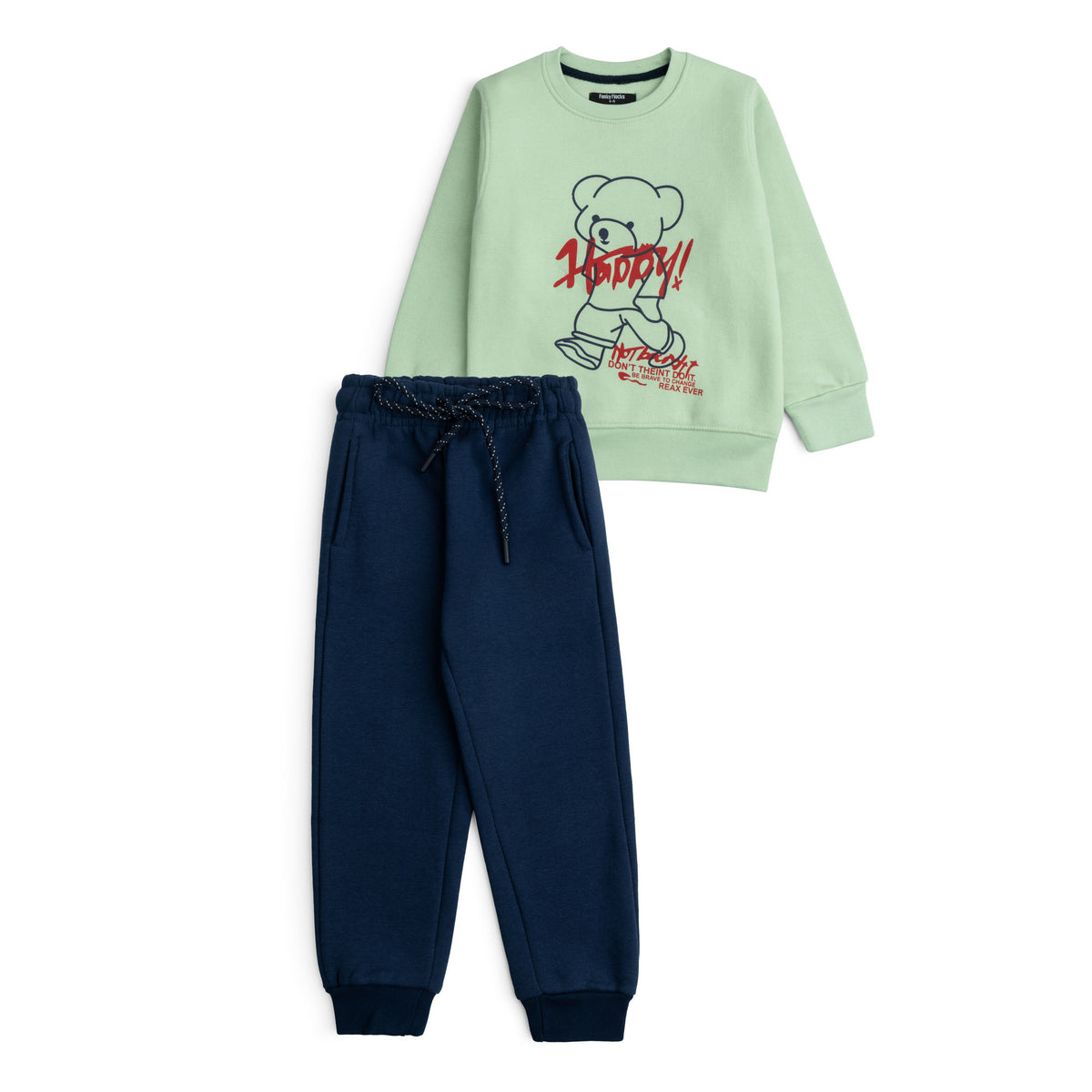 Boys Happy Bear Tracksuit