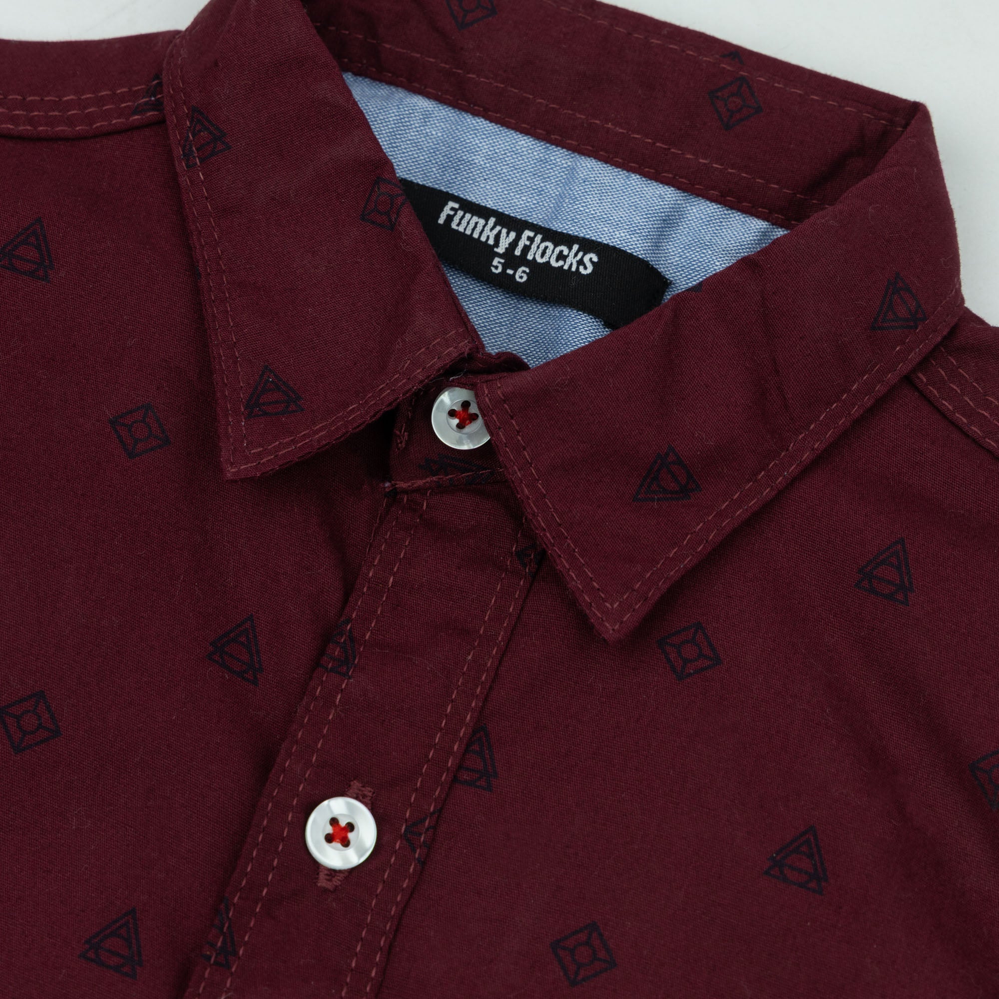 Boys Printed Casual Shirt