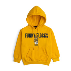 Boys Fleece Hoodie Funky Flocks