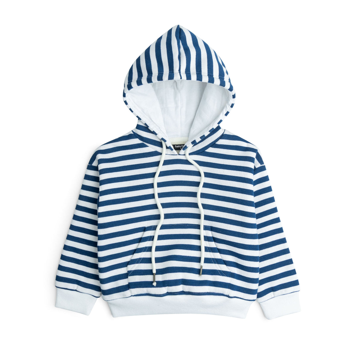 Boys' Striped Pullover Hoodie