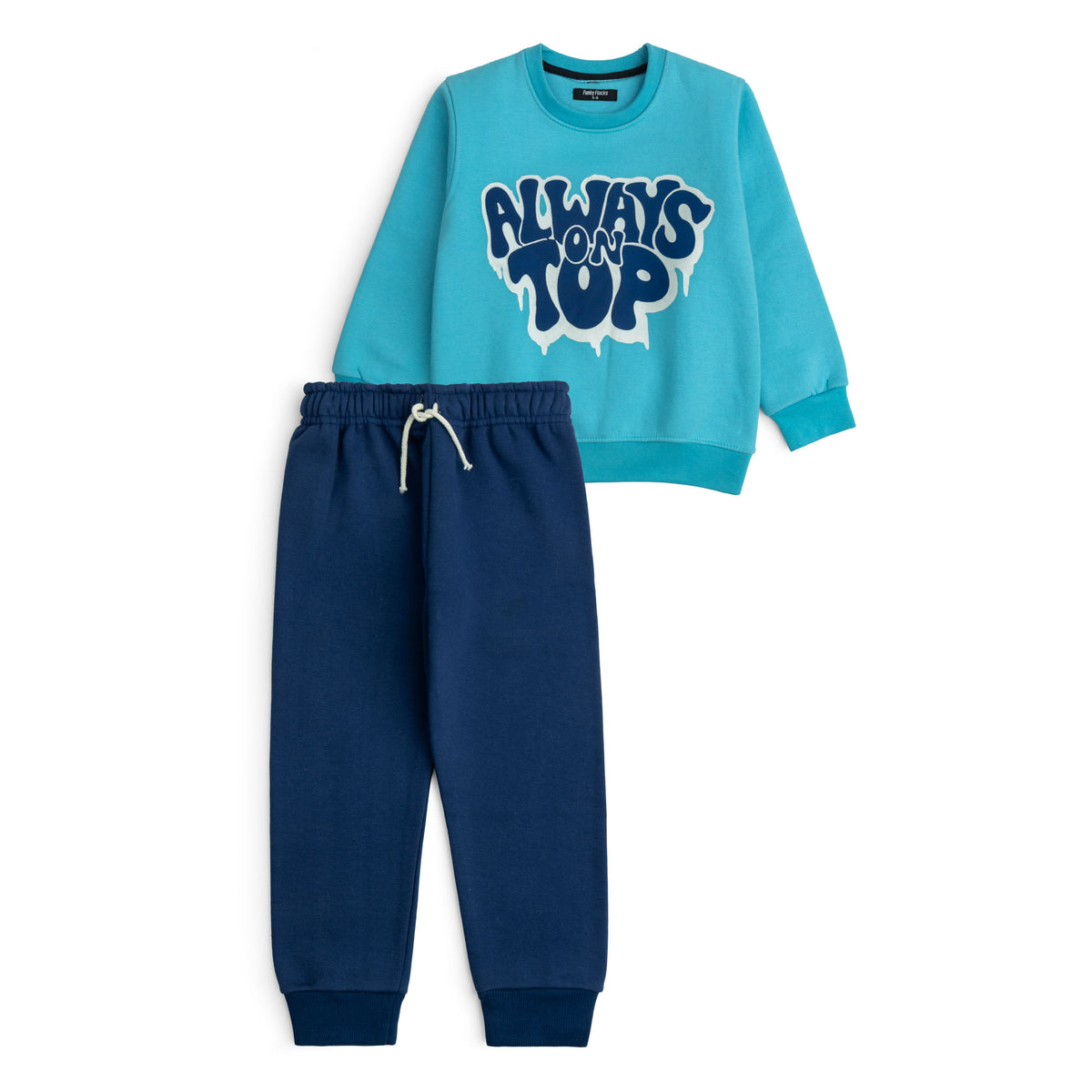 Boys' Fleece Tracksuite " Always On Top"