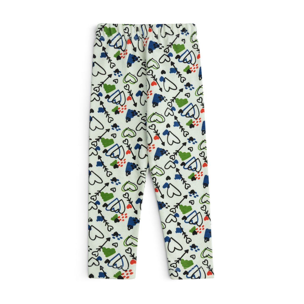 Girls Stretch Tights Printed