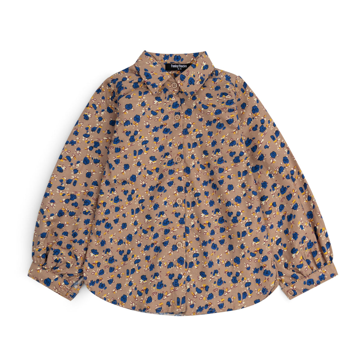 GIRLS CASUAL SHIRT FLORAL