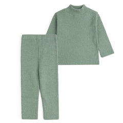 TURTLE NECK SET PLAIN