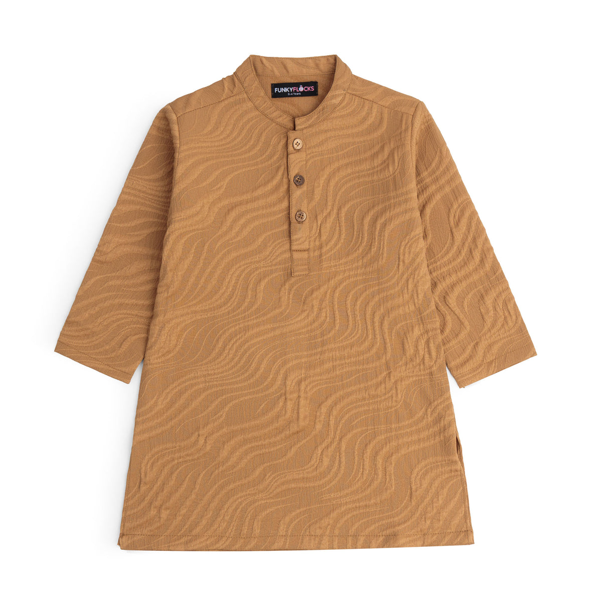 BOYS KURTA SELF - TEXTURE