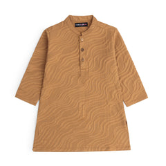 BOYS KURTA SELF - TEXTURE