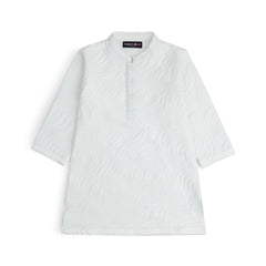 BOYS KURTA SELF - TEXTURE