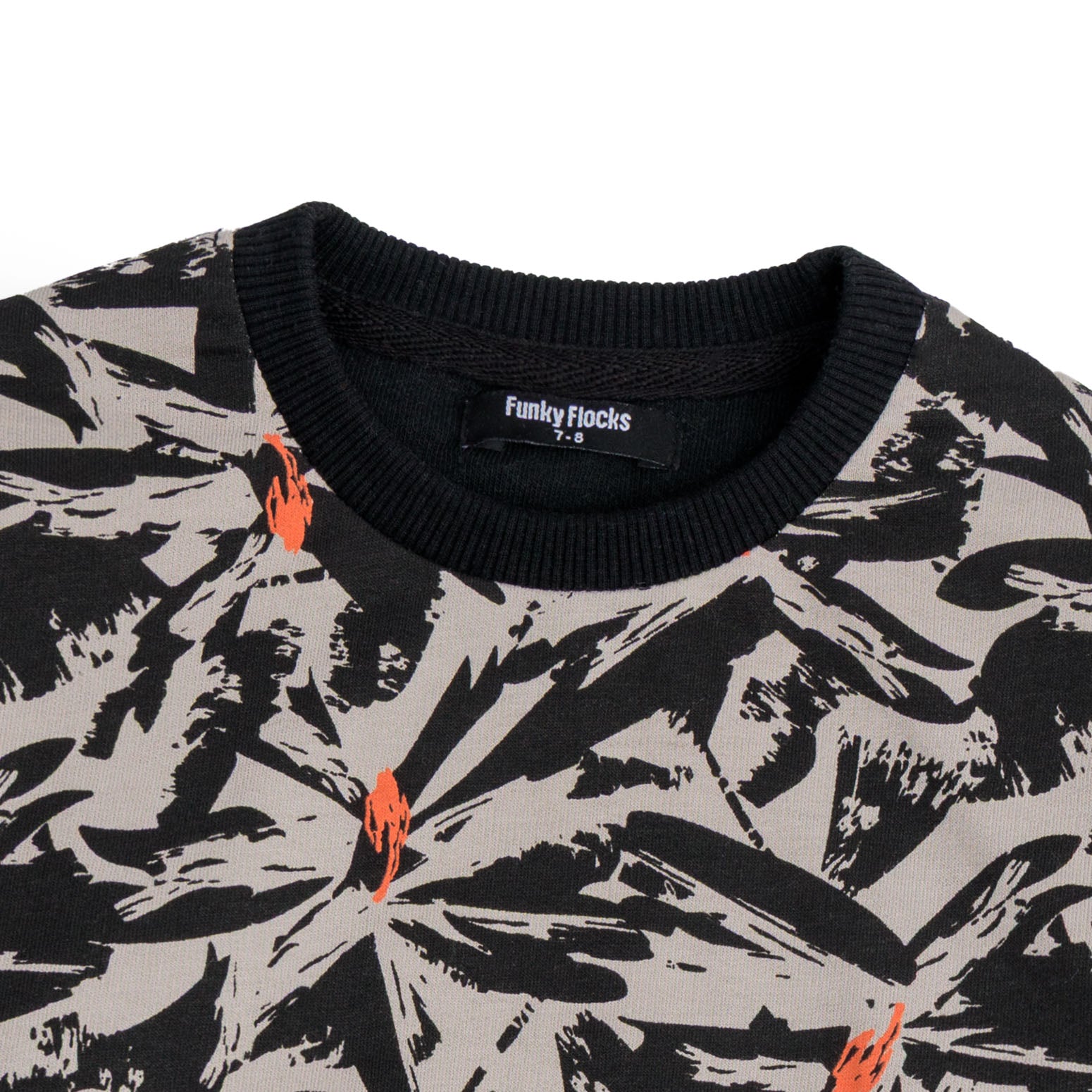 GIRLS TRACKSUIT LEAF PRINT