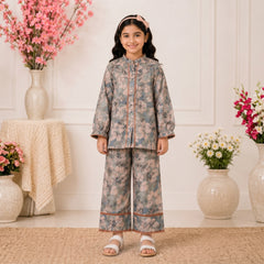 GIRLS CO-ORD FLORAL SET