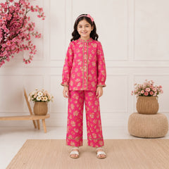 GIRLS CO-ORD FLORAL SET
