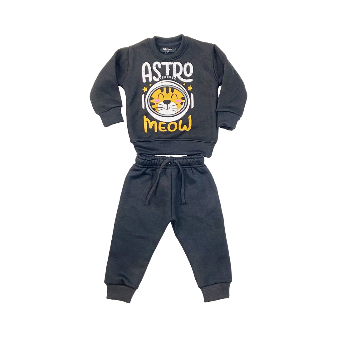 Funky Flocks FLEES TRACK SUIT BLACK 2-3 Astro