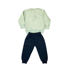 Funky Flocks FLEES TRACK SUIT L-GREEN 3-4