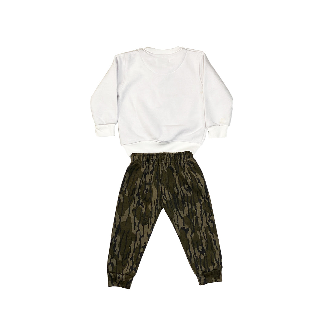 Funky Flocks FLEES TRACK SUIT WHITE